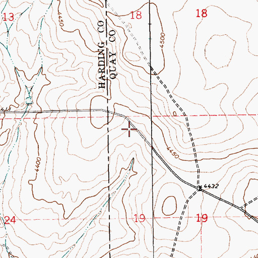 Topographic Map of 05288 Water Well, NM