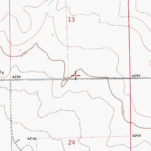 Topographic Map of 05301 Water Well, NM