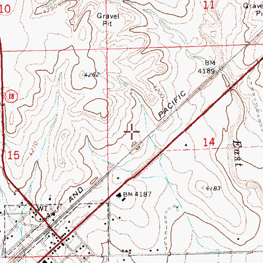 Topographic Map of 05303 Water Well, NM