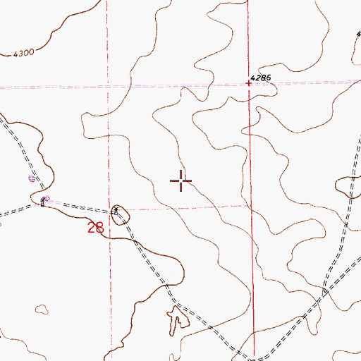 Topographic Map of 06221 Water Well, NM