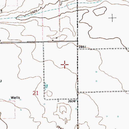 Topographic Map of 06204 Water Well, NM