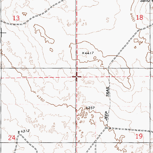 Topographic Map of 06162 Water Well, NM
