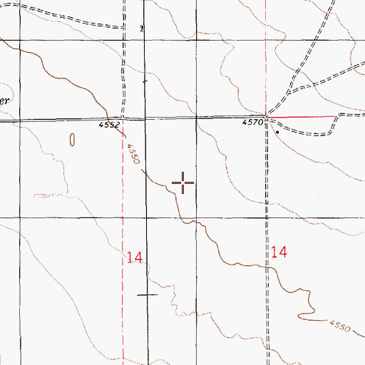 Topographic Map of 06160 Water Well, NM