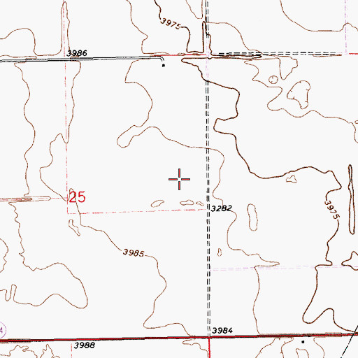 Topographic Map of 11468 Water Well, NM