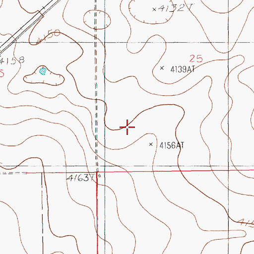 Topographic Map of 12391 Water Well, NM