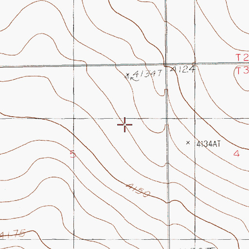 Topographic Map of 10986 Water Well, NM