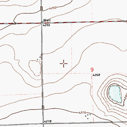 Topographic Map of 06089 Water Well, NM