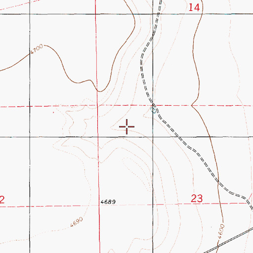 Topographic Map of 06053 Water Well, NM