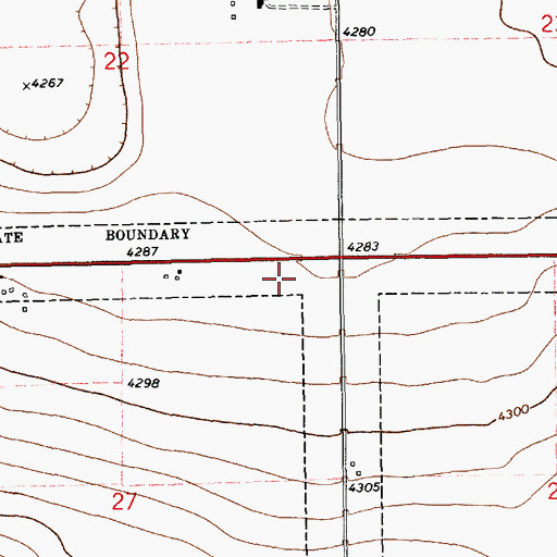 Topographic Map of 06088 Water Well, NM