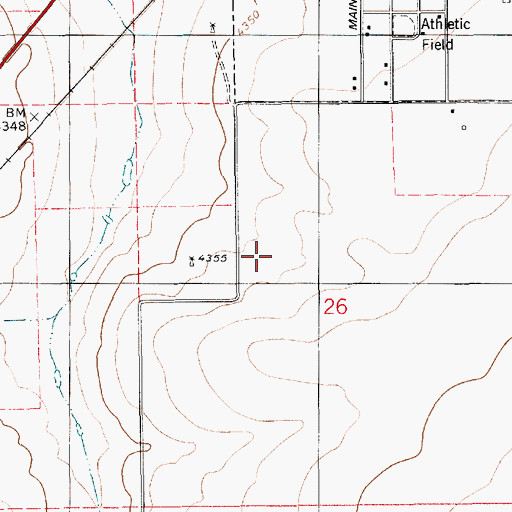 Topographic Map of 06070 Water Well, NM