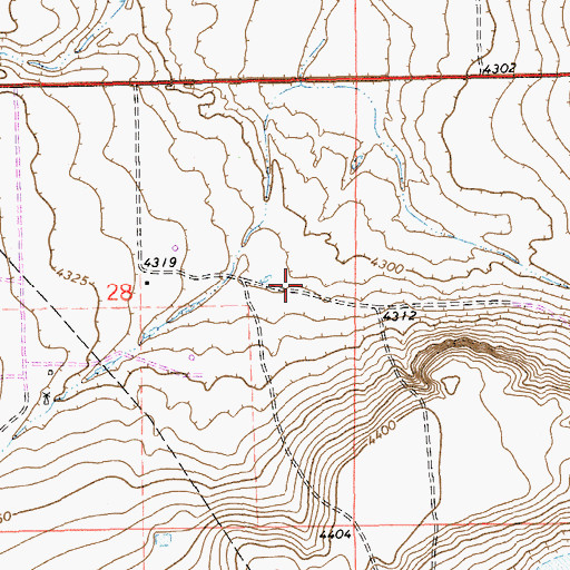 Topographic Map of 06086 Water Well, NM