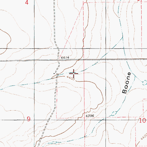 Topographic Map of 06103 Water Well, NM