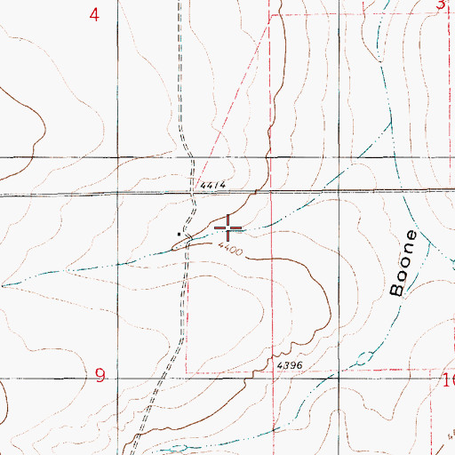 Topographic Map of 06102 Water Well, NM