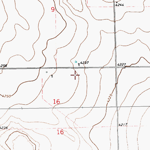 Topographic Map of 06156 Water Well, NM