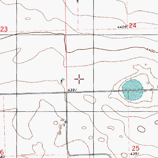Topographic Map of 06132 Water Well, NM