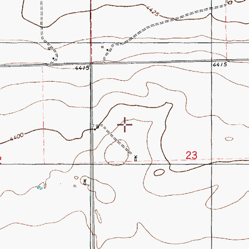 Topographic Map of 06131 Water Well, NM