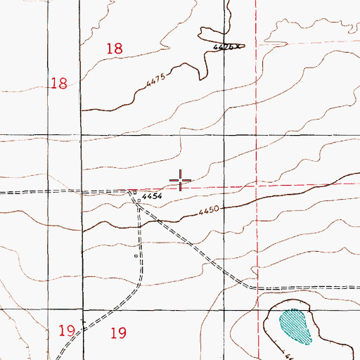 Topographic Map of 06128 Water Well, NM
