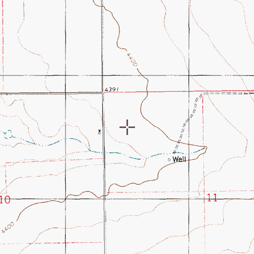 Topographic Map of 06105 Water Well, NM