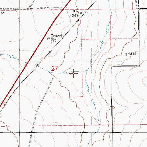 Topographic Map of 06071 Water Well, NM