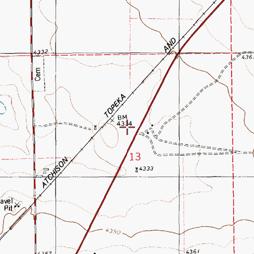 Topographic Map of 06060 Water Well, NM
