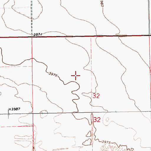 Topographic Map of 11506 Water Well, NM