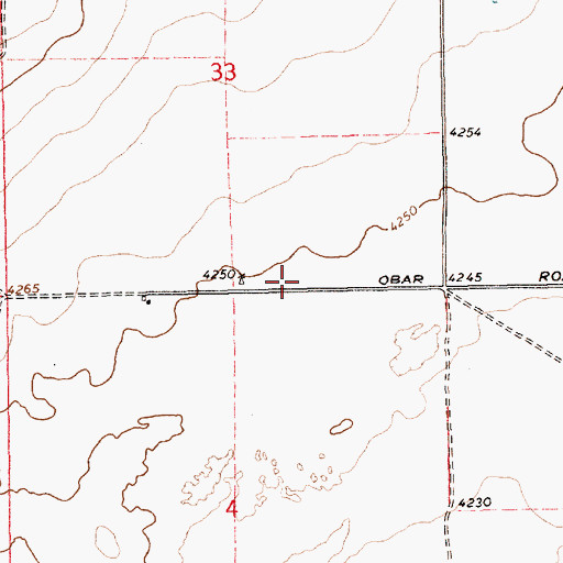 Topographic Map of 05295 Water Well, NM