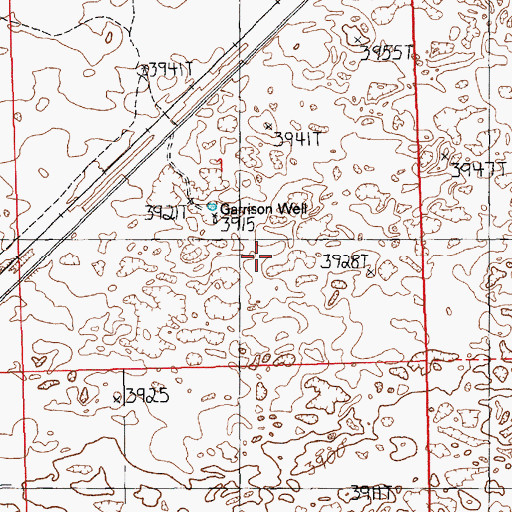 Topographic Map of 05235 Water Well, NM