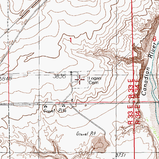Topographic Map of 05055 Water Well, NM