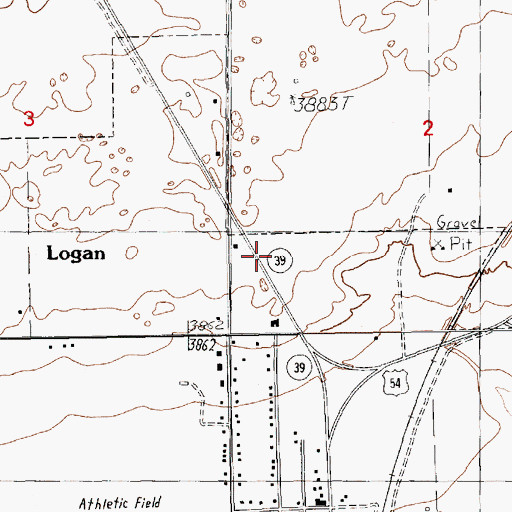 Topographic Map of 05002 Water Well, NM