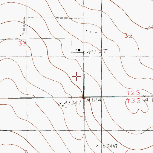 Topographic Map of 10919 Water Well, NM