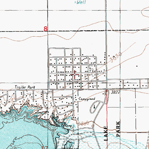 Topographic Map of 05506 Water Well, NM