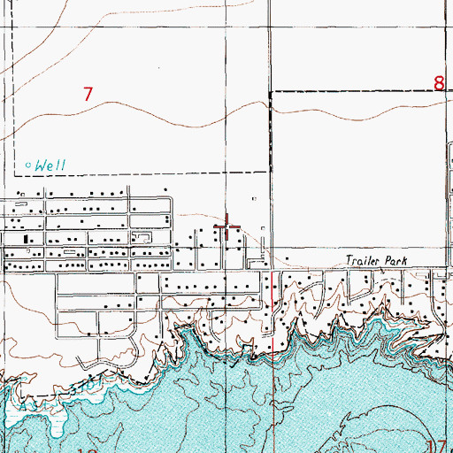 Topographic Map of 05057 Water Well, NM