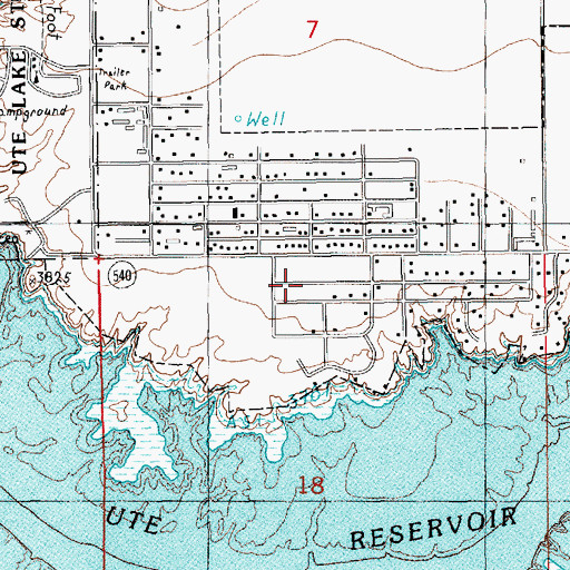 Topographic Map of 05508 Water Well, NM