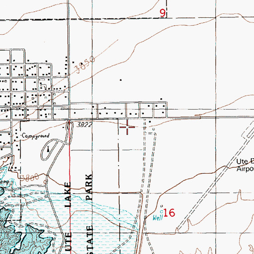 Topographic Map of 05031 Water Well, NM