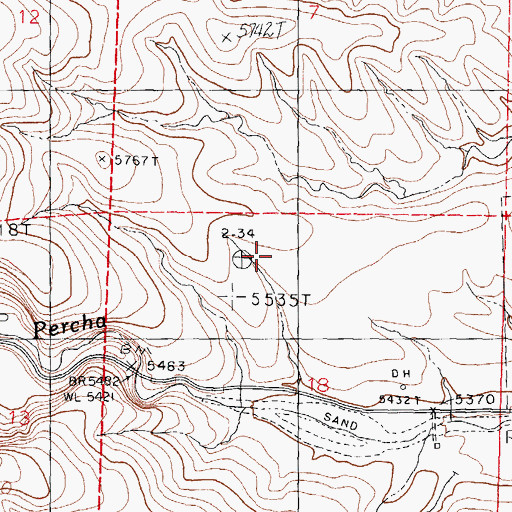 Topographic Map of Tom Murphy House, NM