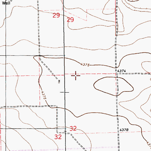 Topographic Map of 06149 Water Well, NM