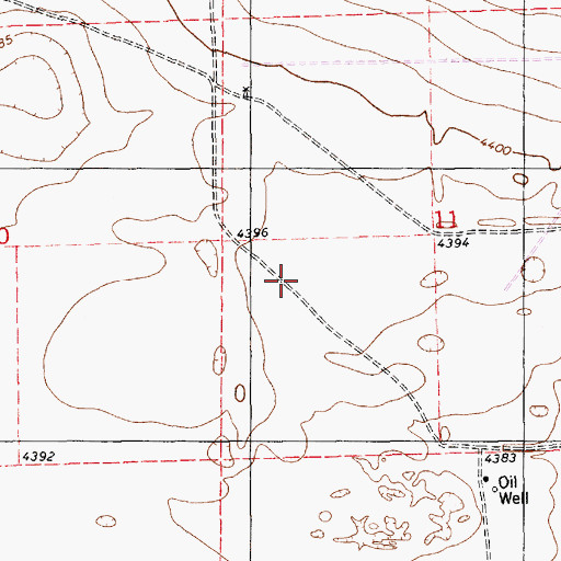 Topographic Map of 06178 Water Well, NM