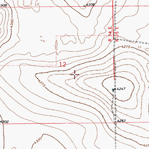 Topographic Map of 06101 Water Well, NM