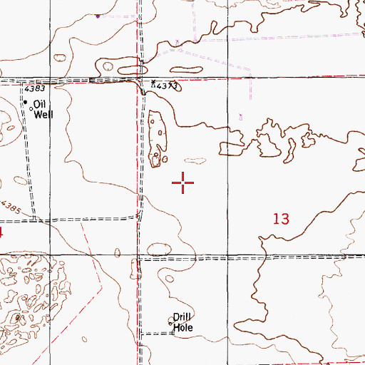 Topographic Map of 06180 Water Well, NM