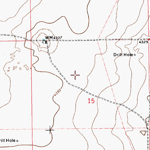 Topographic Map of 06188 Water Well, NM