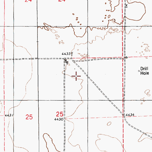 Topographic Map of 06170 Water Well, NM