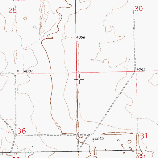 Topographic Map of 10164 Water Well, NM