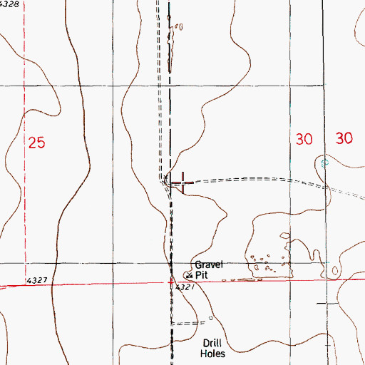 Topographic Map of 12572 Water Well, NM