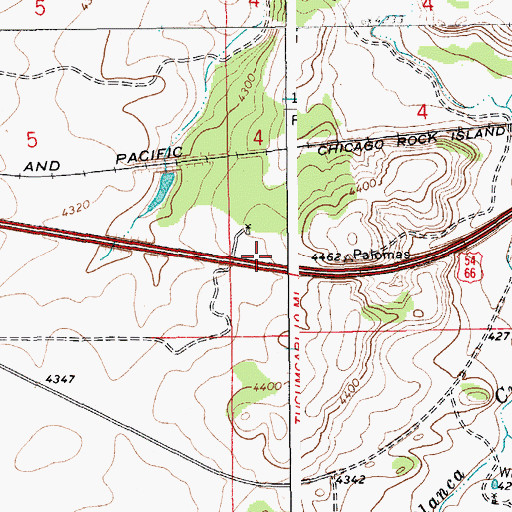 Topographic Map of 05081 Water Well, NM