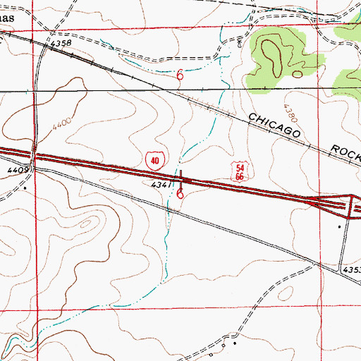Topographic Map of 05083 Water Well, NM