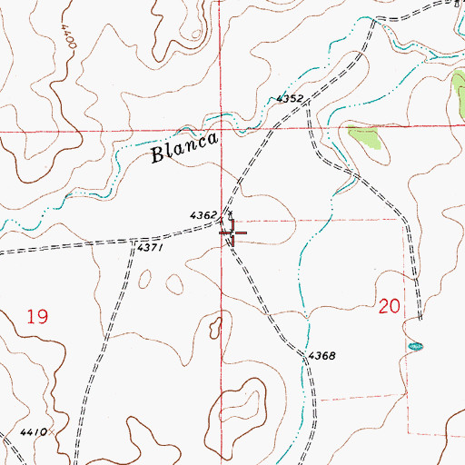 Topographic Map of 05097 Water Well, NM