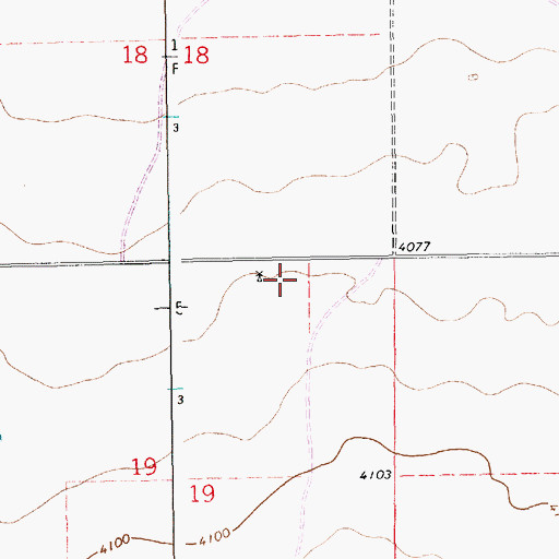 Topographic Map of 05189 Water Well, NM