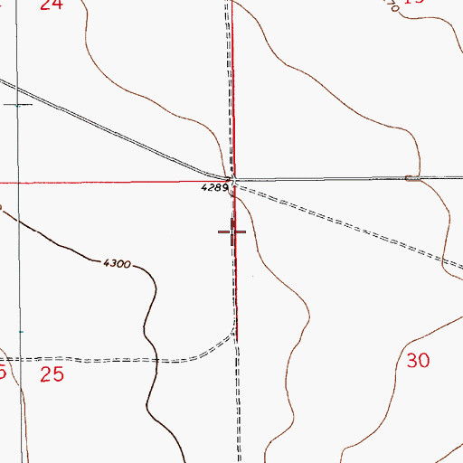 Topographic Map of 05090 Water Well, NM
