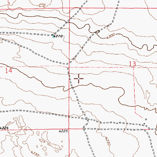 Topographic Map of 05019 Water Well, NM