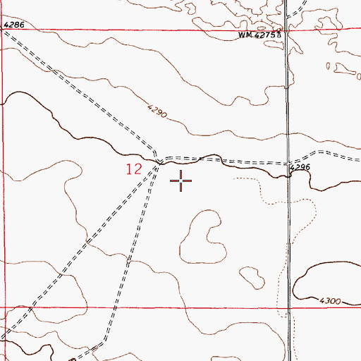 Topographic Map of 05017 Water Well, NM